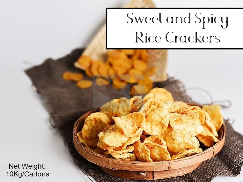 Sweet and Spicy Rice Crackers